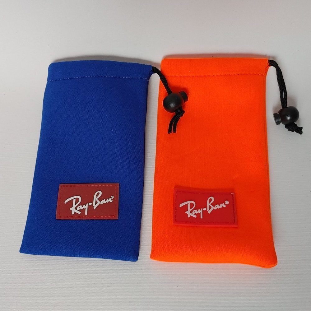 ATTRACTIVE Ray Ban Glasses Soft Slip Case with Cinch Closure BRIGHTS NEON